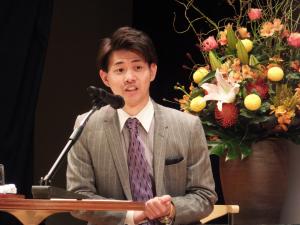 昨年10月28日の「山口幸三郎講演会」の様子