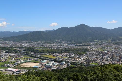 井野山からみた町の風景