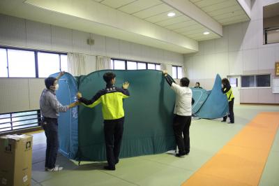 避難所設営１