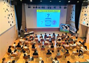 ヨーグルトのひみつ　講座の様子