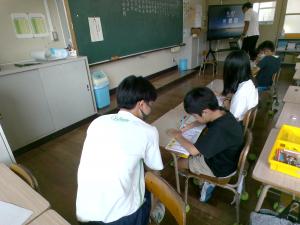 宇美中職場体験