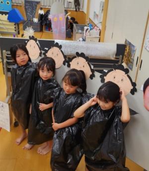 お化け屋敷ごっこ7