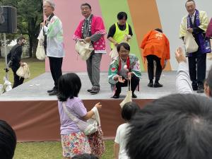 祝い餅まき
