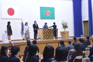 証書授与
