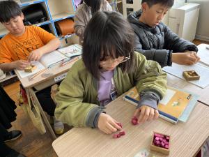 算数科学習の様子