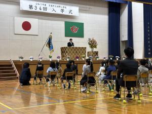 入学式の様子