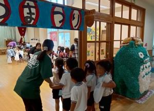 おまつり会場へ
