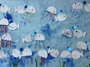 4歳児夏の作品