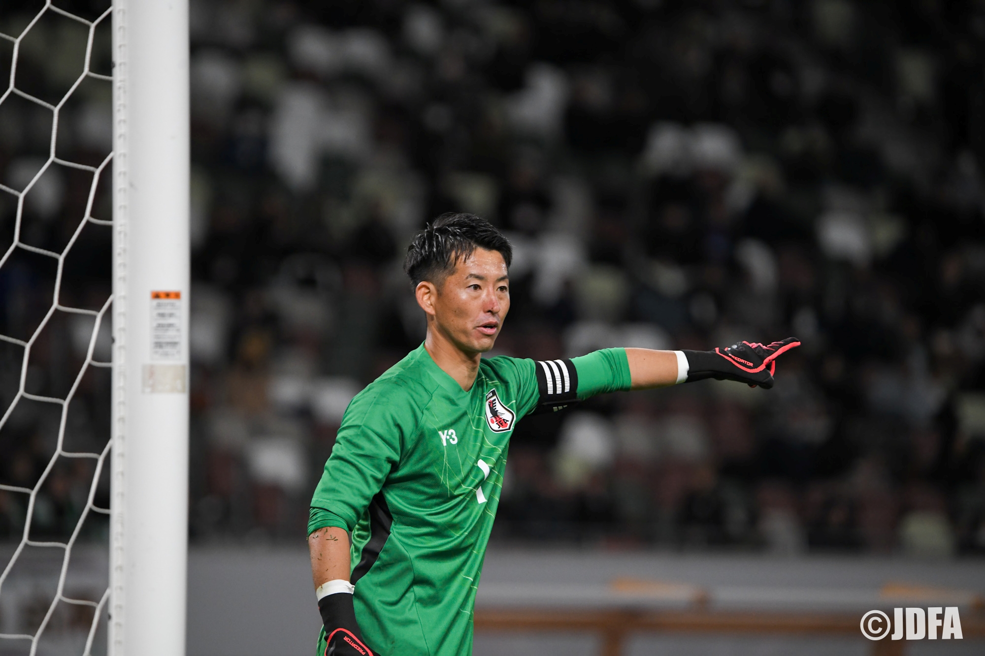 プレー中の松元選手の写真