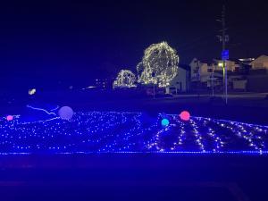 駐車場イルミネーション