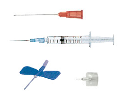 注射針・針が付いた注射器・点滴針・その他の針