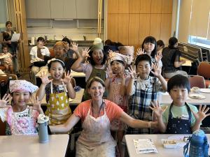 夏休み体験学習のようす