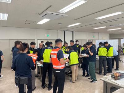 訓練中