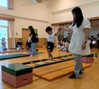 親子でサーキットゲーム