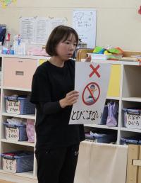 小さいクラス保育士の説明