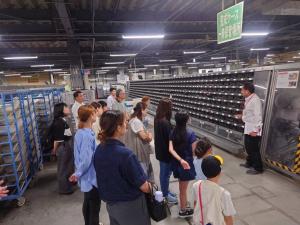 新福岡郵便局見学