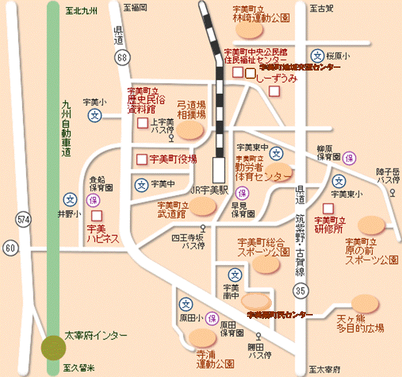 施設の位置図