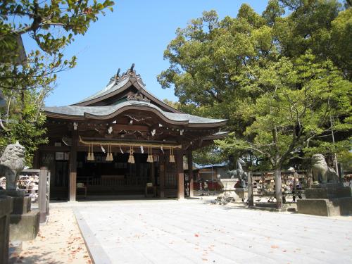 宇美八幡宮本殿写真