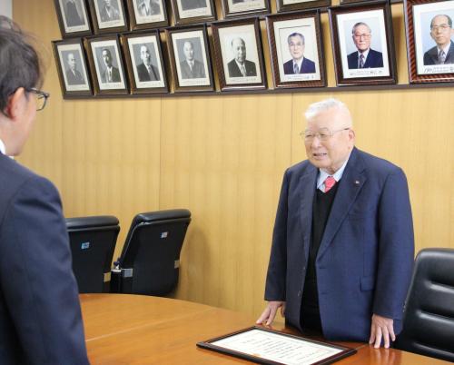 九州矯正管区長表彰　表敬訪問