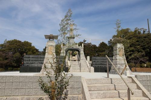 宇美公園忠霊塔戦没者芳名碑除幕式